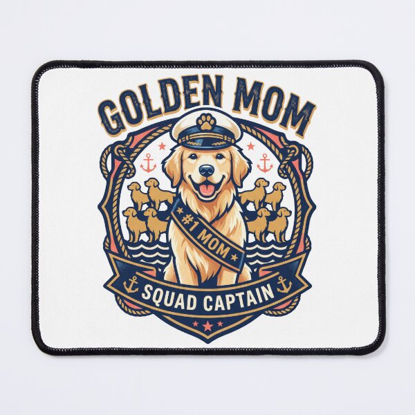Item preview, Golden Mom Squad Captain designed and sold by zoughlal.