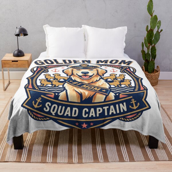 Item preview, Golden Mom Squad Captain designed and sold by zoughlal.