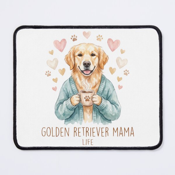 Item preview, Golden Retriever Mama Life designed and sold by zoughlal.