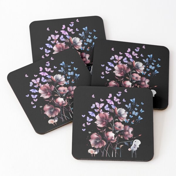 Item preview, Elegant Floral Butterfly Garden designed and sold by Szpaku desart .