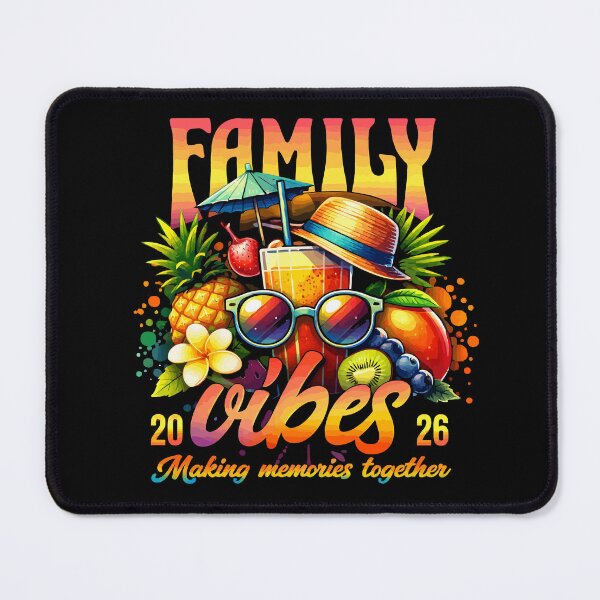 Item preview, Family Vibes Making Memories Together 2026 - Tropical Vacation Art designed and sold by BendyBeasts.