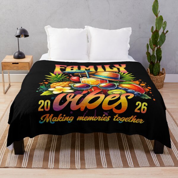 Item preview, Family Vibes Making Memories Together 2026 - Tropical Vacation Art designed and sold by BendyBeasts.
