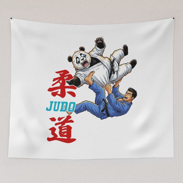 Item preview, Funny Panda Judo Throw Graphic | Martial Arts Judoka Cartoon Design designed and sold by LOVEARTDESIGN.