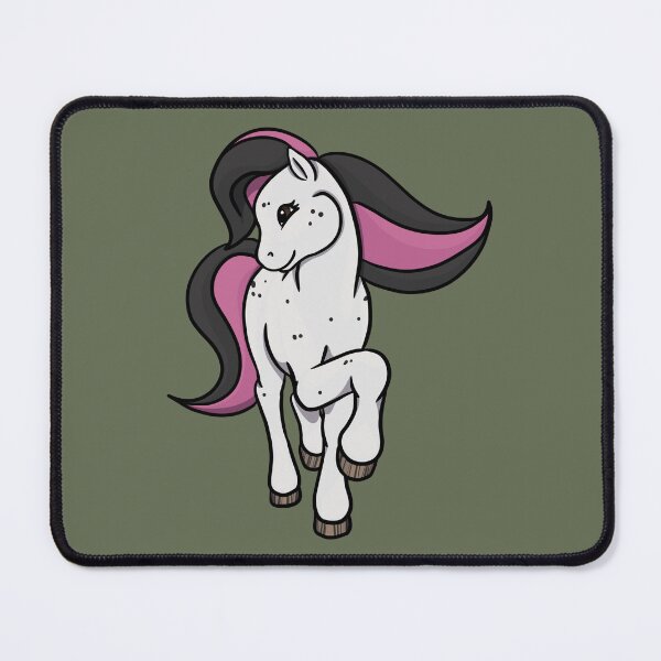 Item preview, Black Few Spot Pony designed and sold by Old Water Cryptid .