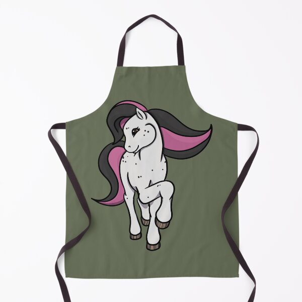 Item preview, Black Few Spot Pony designed and sold by Old Water Cryptid .