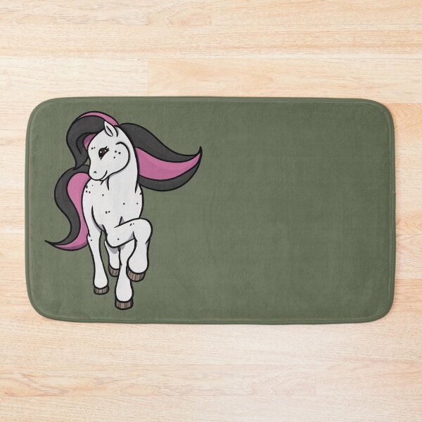 Item preview, Black Few Spot Pony designed and sold by Old Water Cryptid .