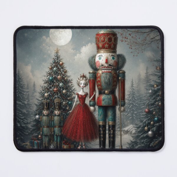 Item preview, Christmas Nutcracker and ballerina designed and sold by Andy Gambino Art.