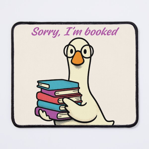 Item preview, Funny Book Lover Silly Goose - Sorry, I'm Booked designed and sold by legendaryskins.