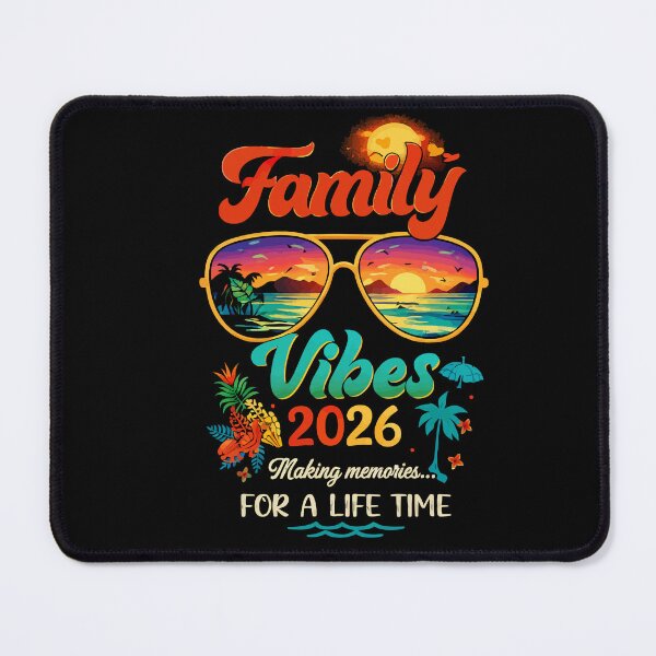 Item preview, Family Vibes Making Memories Together 2026 - Tropical Vacation Art designed and sold by BendyBeasts.