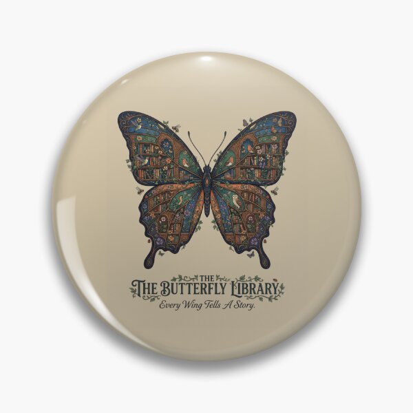 Item preview, The Butterfly Library Botanical Artwork | Premium Nature Design designed and sold by Amr Darwish Graphic designer.