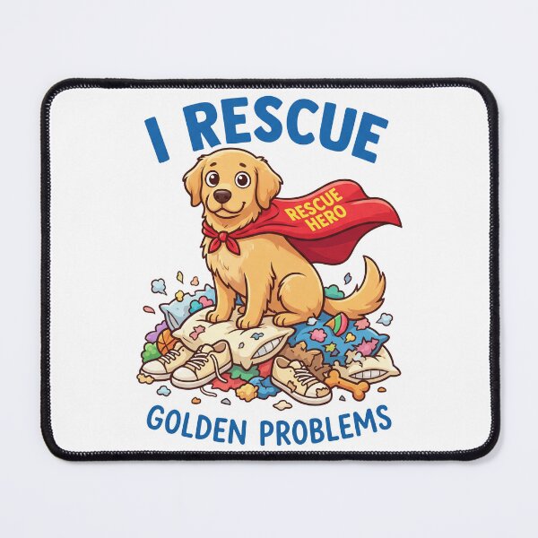 Item preview, I Rescue Golden Problems designed and sold by zoughlal.