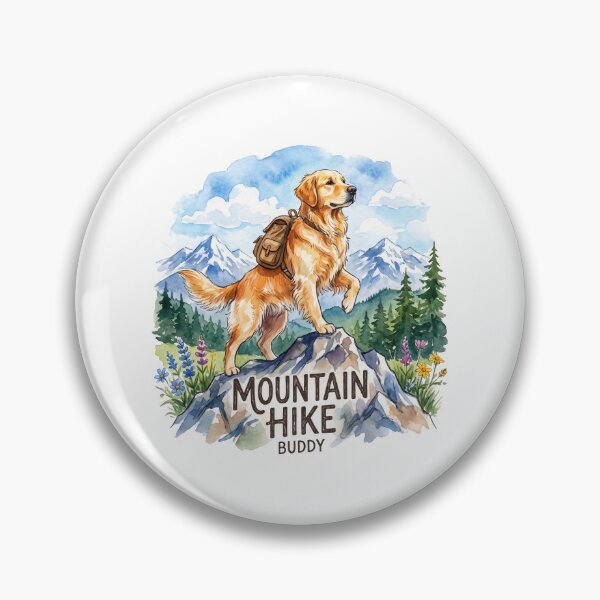 Item preview, Golden Mountain Hike Buddy designed and sold by zoughlal.