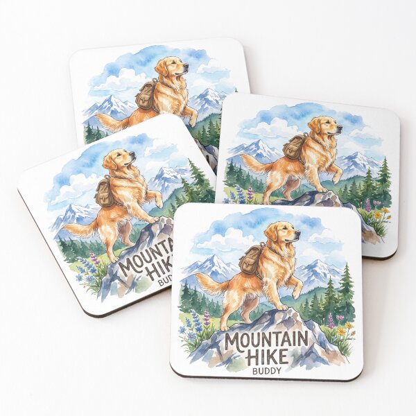 Item preview, Golden Mountain Hike Buddy designed and sold by zoughlal.