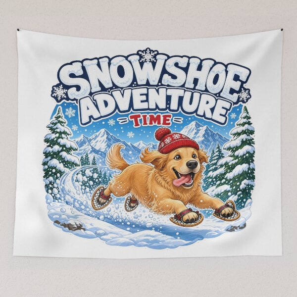 Item preview, Golden Snowshoe Adventure Time designed and sold by zoughlal.
