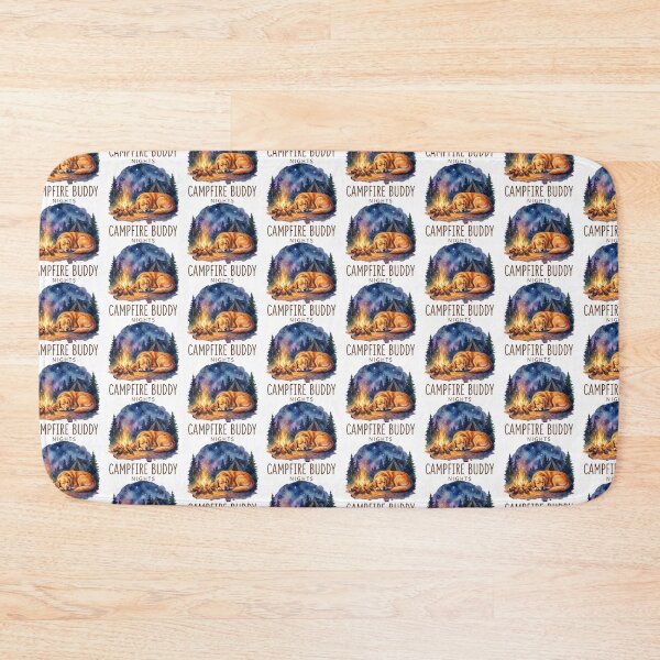 Item preview, Golden Campfire Buddy Nights designed and sold by zoughlal.