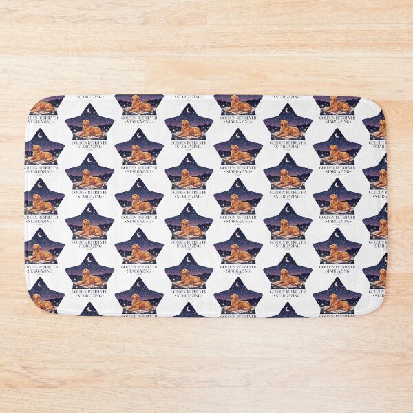 Item preview, Golden Retriever Stargazing Night designed and sold by zoughlal.
