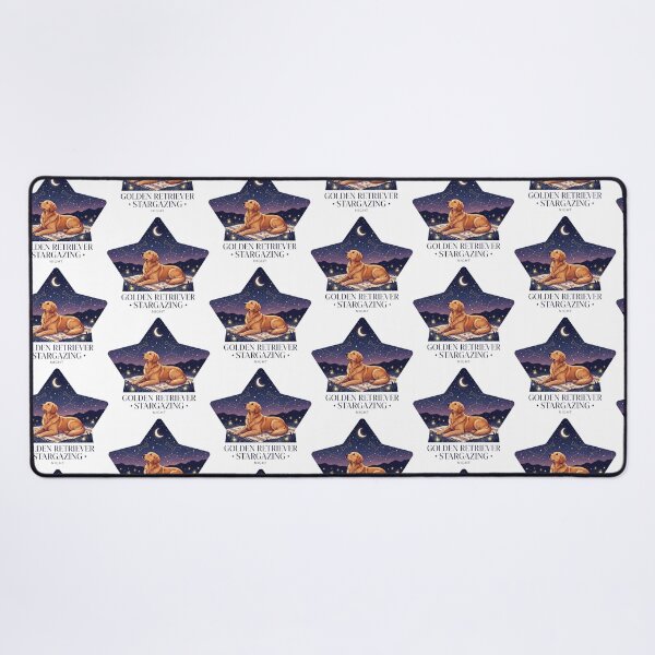 Item preview, Golden Retriever Stargazing Night designed and sold by zoughlal.