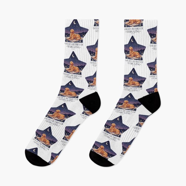 Item preview, Golden Retriever Stargazing Night designed and sold by zoughlal.