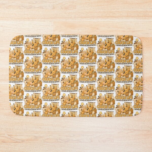 Item preview, Golden Retriever Couch Life designed and sold by zoughlal.