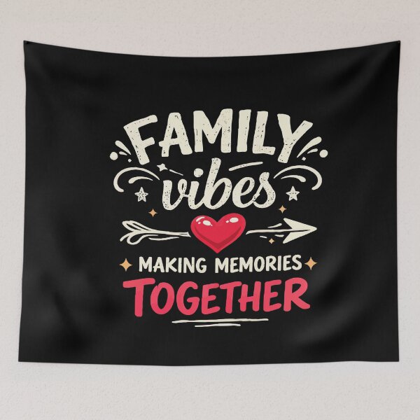 Item preview, Family Vibes Making Memories Together 2026 - Tropical Vacation Art designed and sold by BendyBeasts.