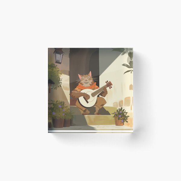 Item preview, Cat-ching a chord designed and sold by AdityaBharti.