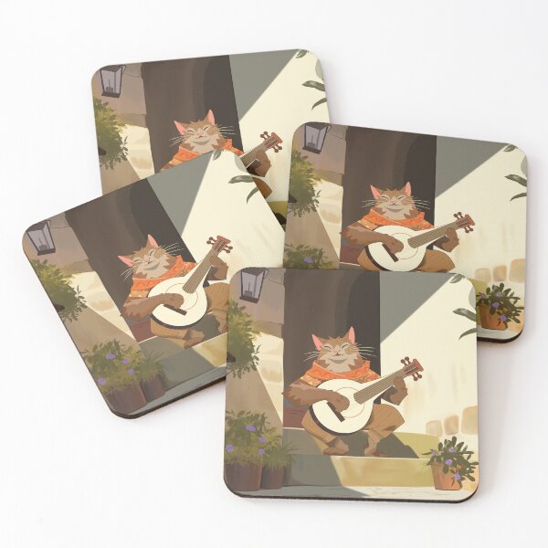Item preview, Cat-ching a chord designed and sold by AdityaBharti.