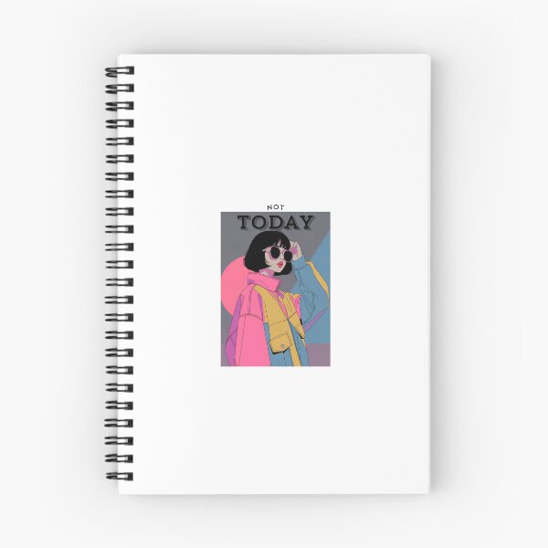 Item preview, Not Today Anime Girl designed and sold by Autumnn01.
