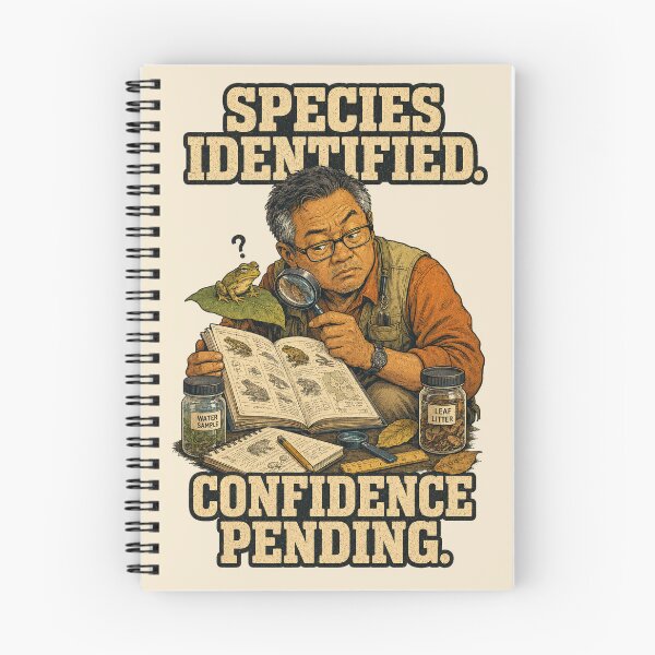 Item preview, Species Identified, Confidence Pending – Funny Biologist Design designed and sold by Little Chookcha.
