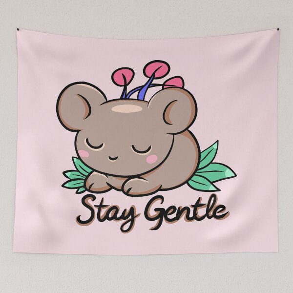 Item preview, Stay Gentle Magic Mouse designed and sold by Phyllya Design.