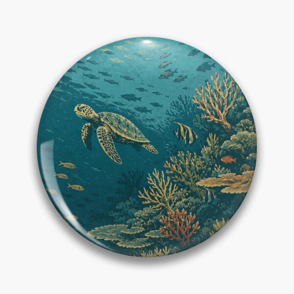 Item preview, Great Barrier Reef Australia vintage poster designed and sold by sami123456.