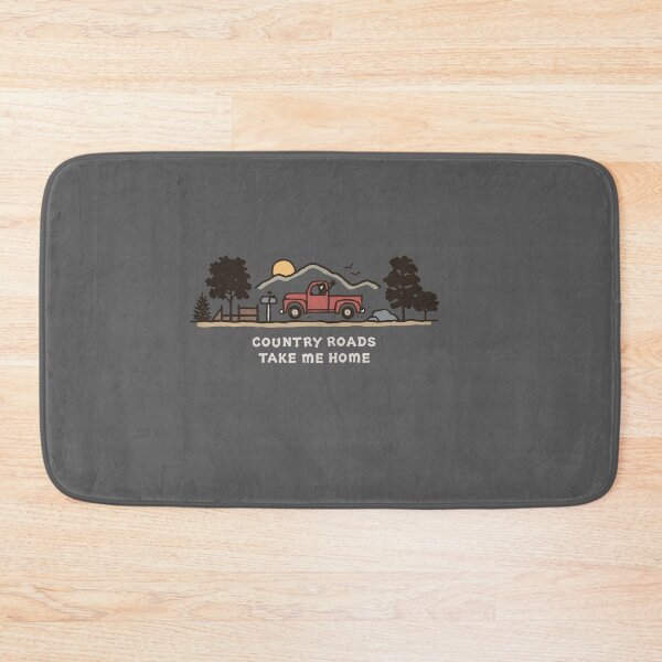 Item preview, Country Roads Take Me Home – Vintage Truck Country Adventure designed and sold by Gbriel3.
