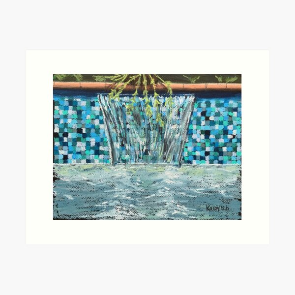 Item preview, Pool Fountain  designed and sold by KXDYart.