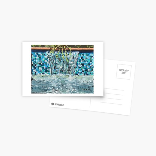 Item preview, Pool Fountain  designed and sold by KXDYart.