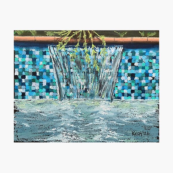 Item preview, Pool Fountain  designed and sold by KXDYart.