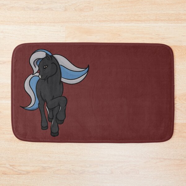 Item preview, Silver Black Pony designed and sold by Old Water Cryptid .