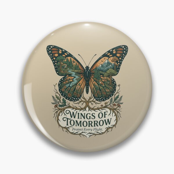 Item preview, Wings of Tomorrow Butterfly Artwork | Premium Nature Design designed and sold by Amr Darwish Graphic designer.