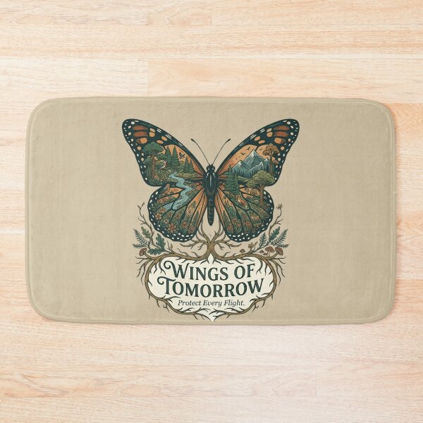 Item preview, Wings of Tomorrow Butterfly Artwork | Premium Nature Design designed and sold by Amr Darwish Graphic designer.