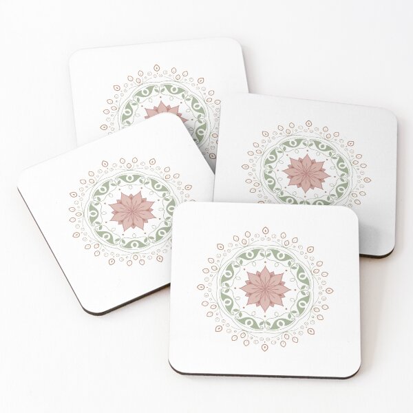 Item preview, Minimalist Organic Zen Mandala Spiritual Yoga Art designed and sold by Thompika.