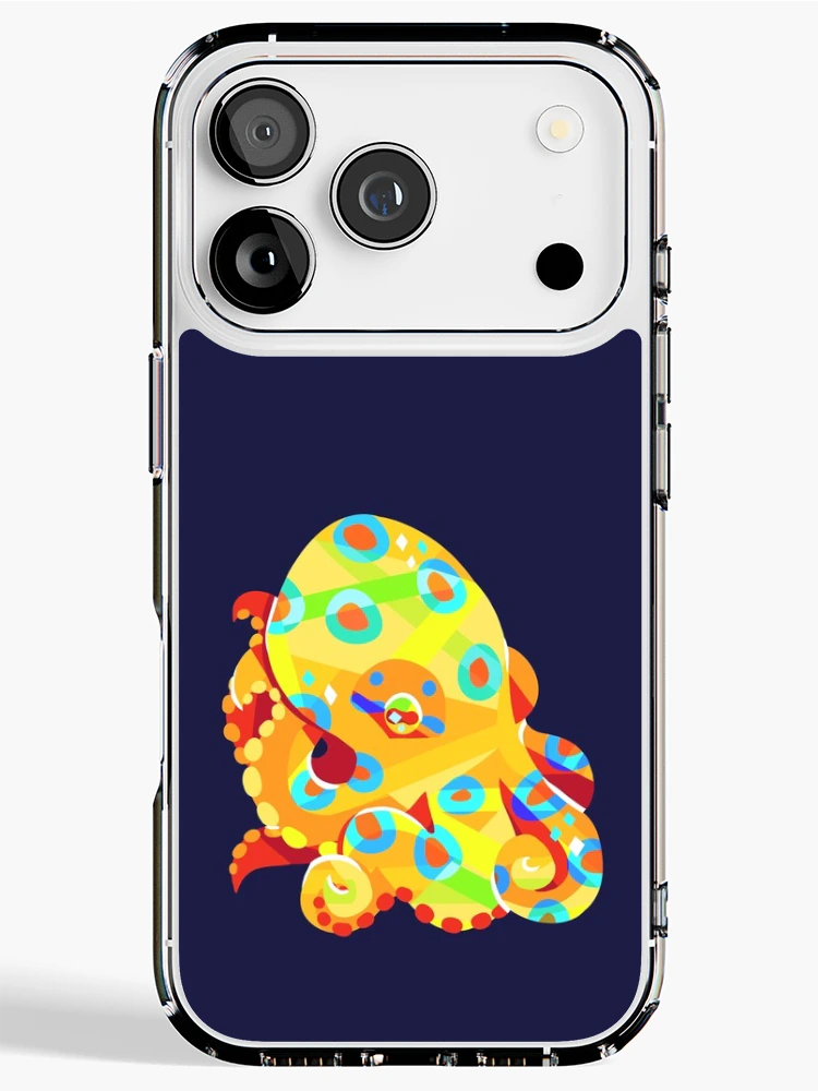 Thumbnail 1 of 5, iPhone Case, Blue-Ringed Octopus designed and sold by lightningmoth.