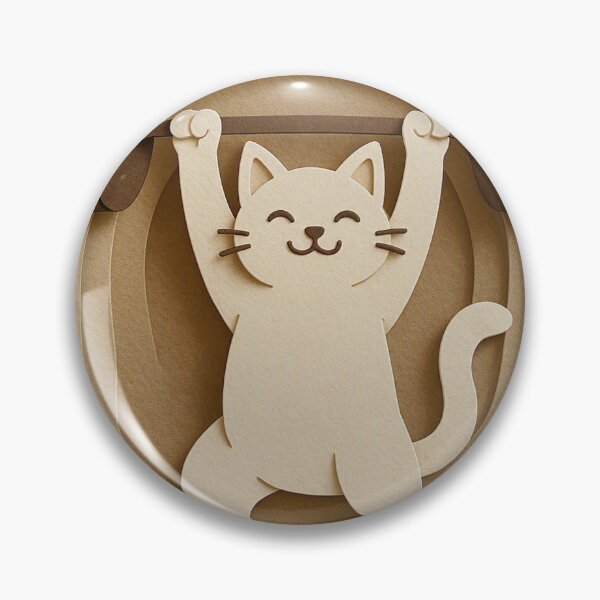 Artikelvorschau, Papierschnitt-Kraftpaket Katze – Künstlerisches Papierbastel-Design für Katzenliebhaber entworfen und verkauft von AYACHI90.
