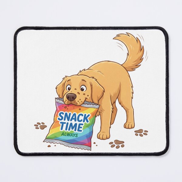 Item preview, Golden Retriever Snack Time designed and sold by zoughlal.