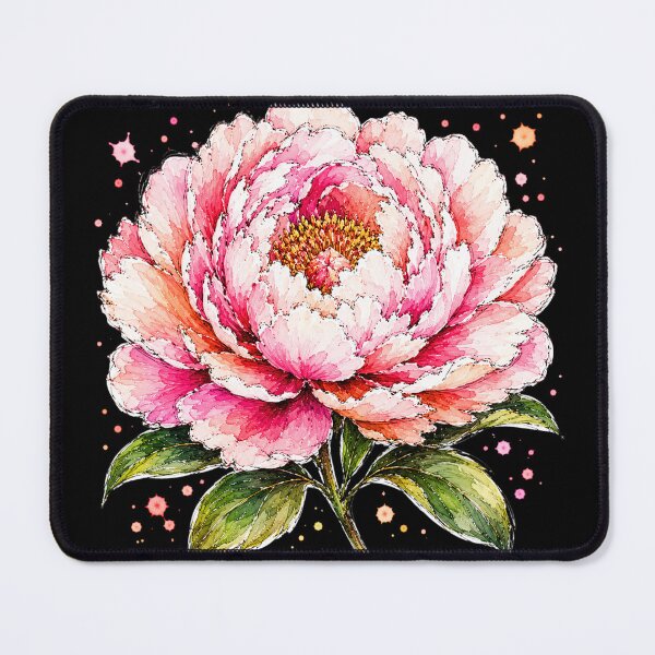 Item preview, Peony Watercolor Art – Elegant Botanical Floral Illustration designed and sold by ColorSplash123.