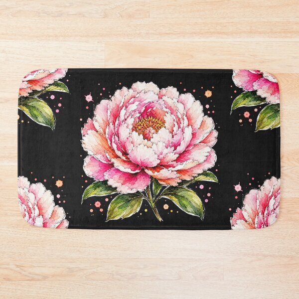 Item preview, Peony Watercolor Art – Elegant Botanical Floral Illustration designed and sold by ColorSplash123.