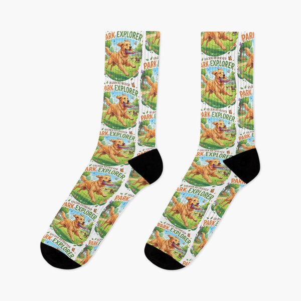 Item preview, Golden Retriever Park Explorer designed and sold by zoughlal.