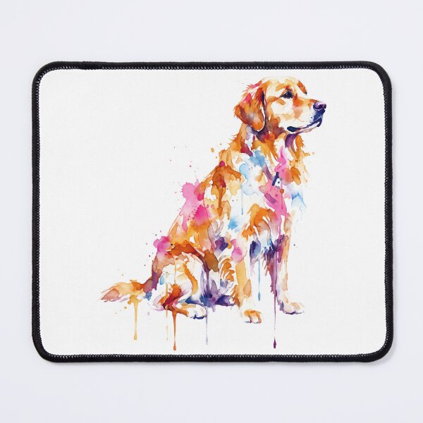 Item preview, Abstract Golden Retriever Art designed and sold by zoughlal.