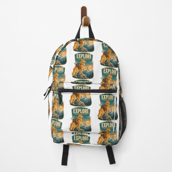 Item preview, Vintage Travel Golden Retriever designed and sold by zoughlal.