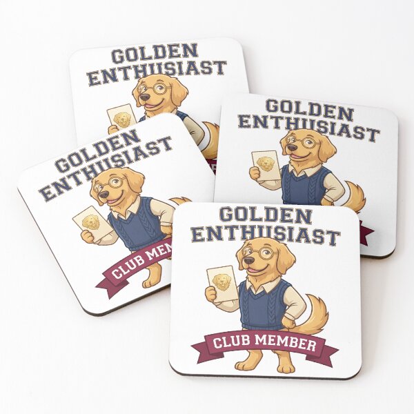 Item preview, Golden Enthusiast Club Member designed and sold by zoughlal.