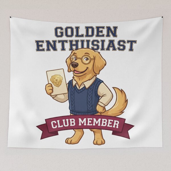 Item preview, Golden Enthusiast Club Member designed and sold by zoughlal.