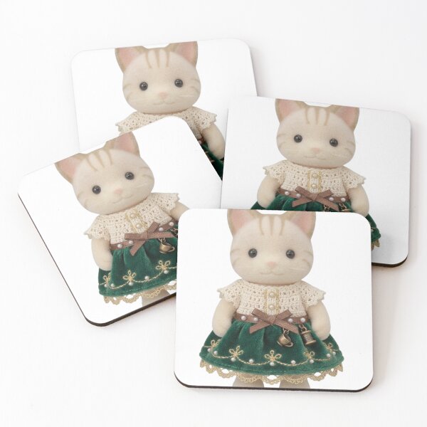 Item preview, Cute Calico Critter Style Animal Family Design designed and sold by CRAZYpaterns.