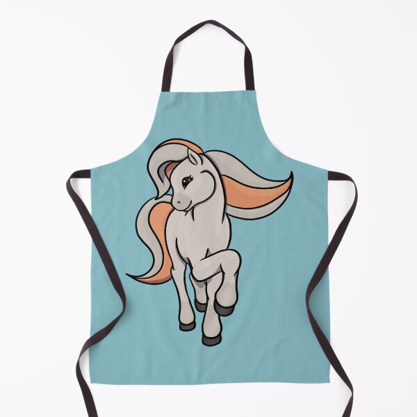 Item preview, White Grey Pony designed and sold by Old Water Cryptid .